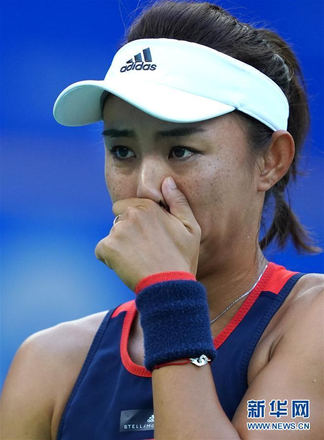 (體育)(14)網(wǎng)球——武漢公開賽:王薔因傷退賽