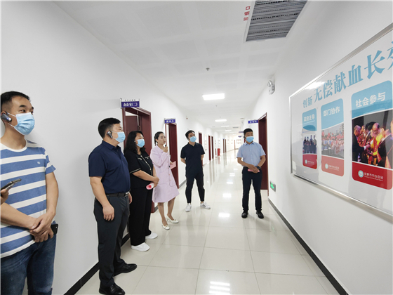 全市精神文明創(chuàng)建工作觀摩活動(dòng)走進(jìn)市中心血站
