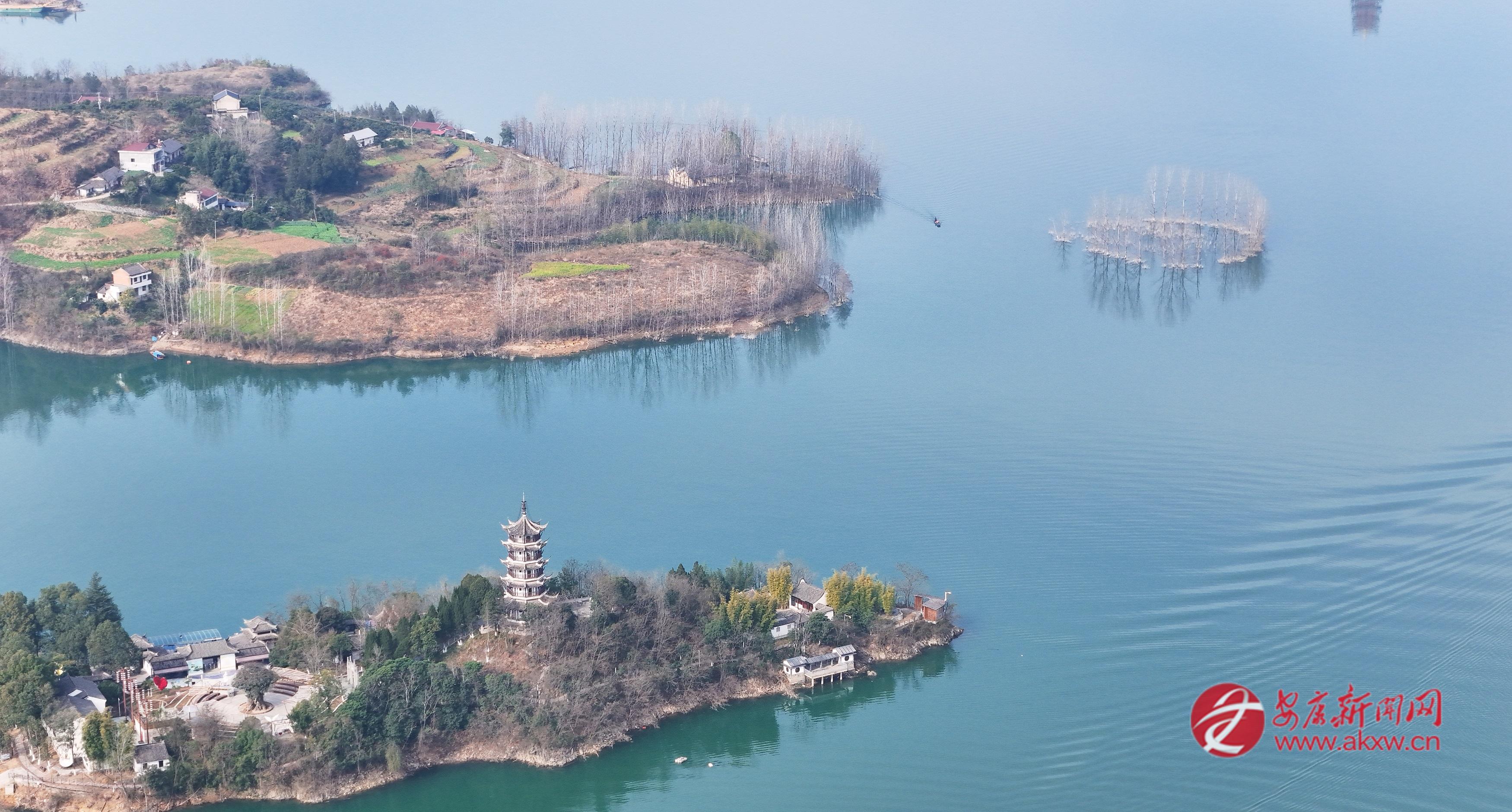 冬日瀛湖風(fēng)光